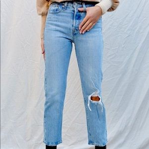 Levi Wedgie Straight Leg in Tango Fray